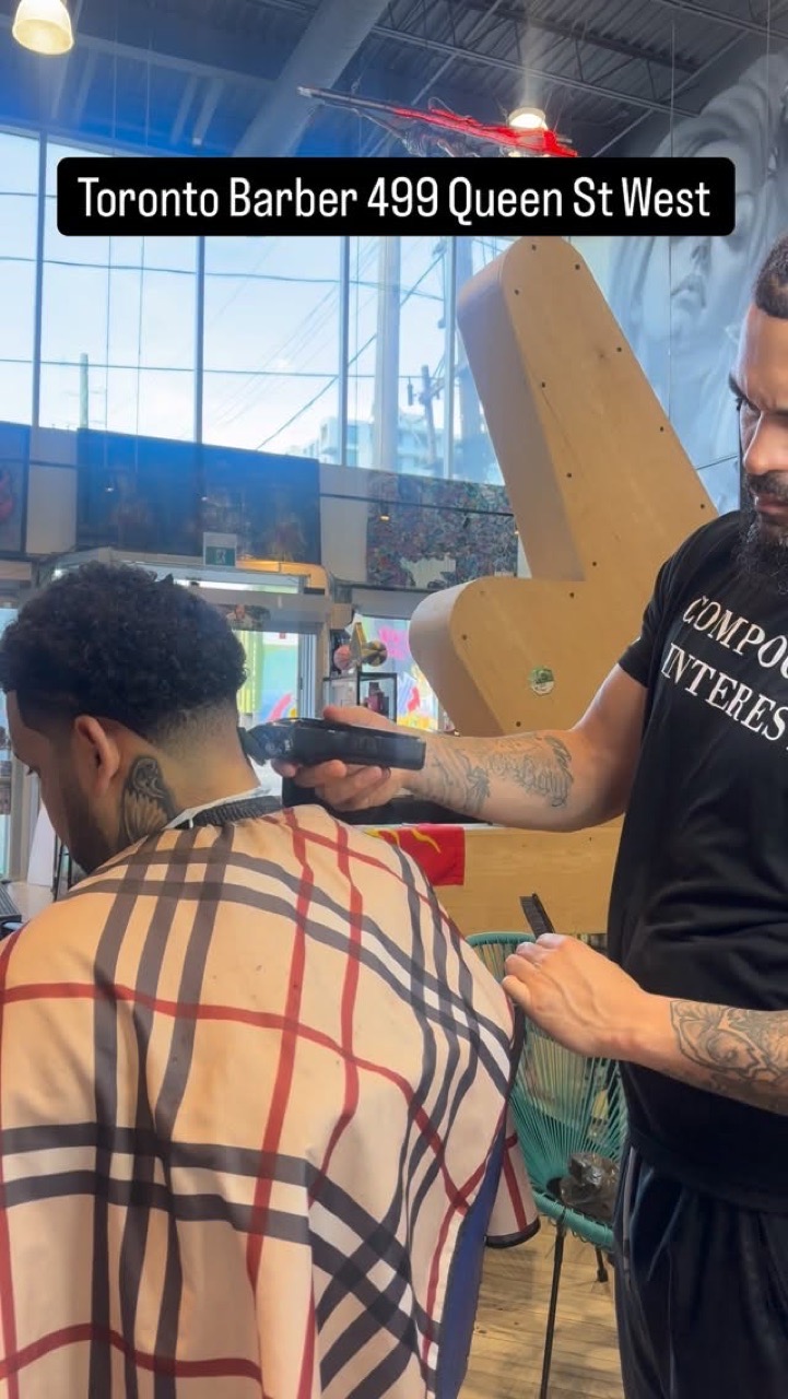 Barber · Cuts & Fades barber work by Banks at Yes Electric Tattoo Toronto