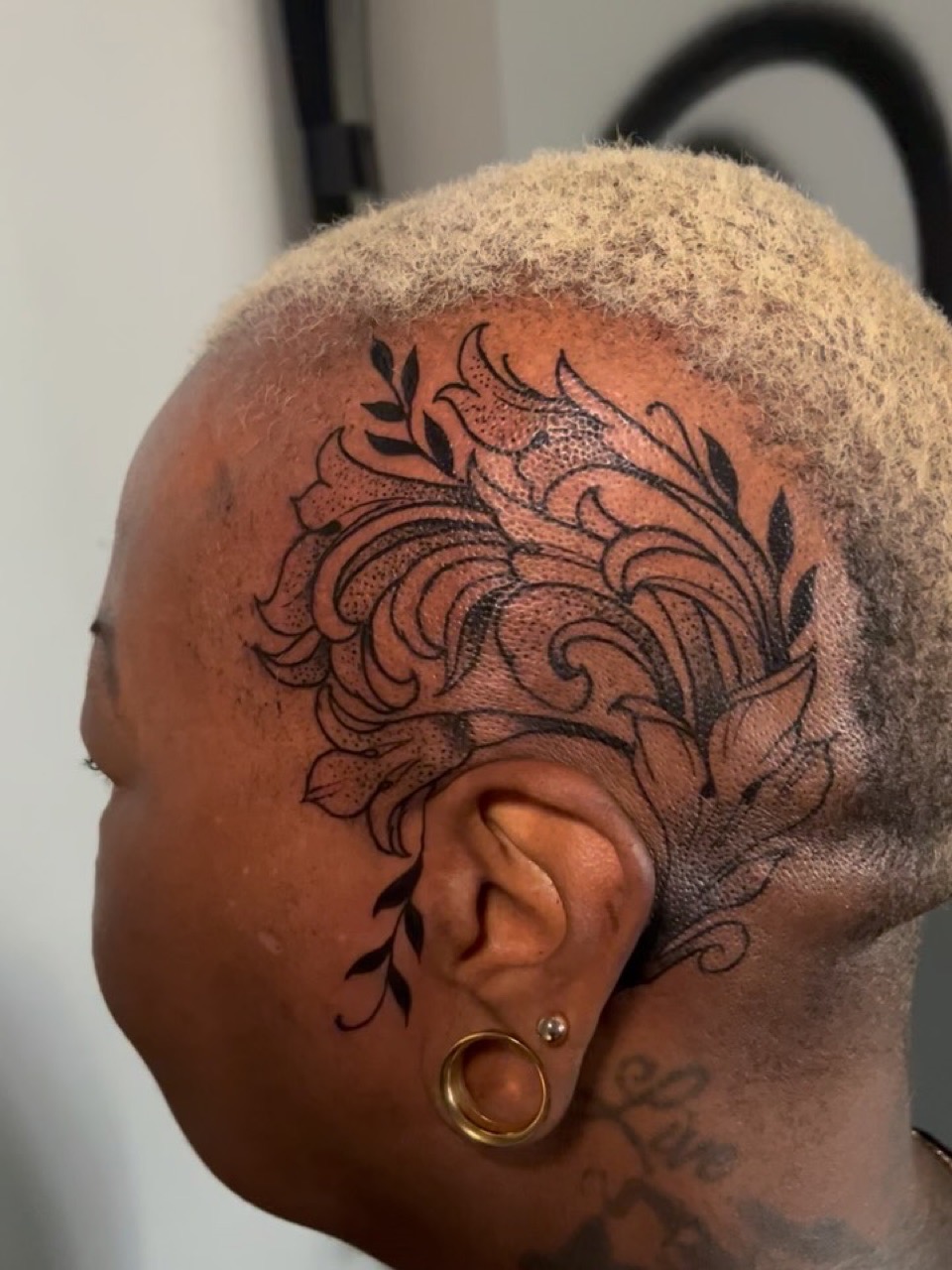 Saturated colour tattoo by Sarah Johnson at Yes Electric Tattoo Toronto