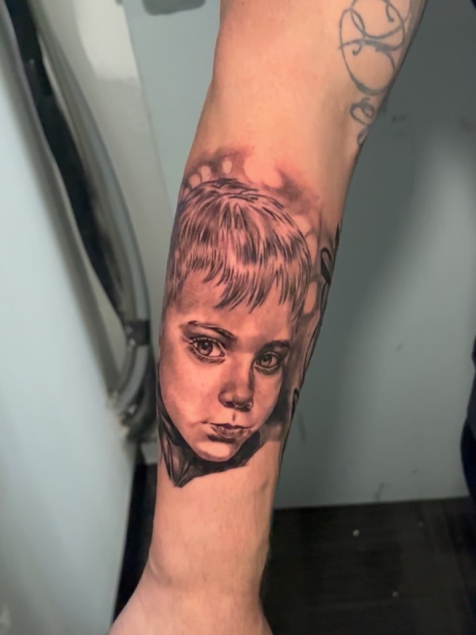 New-school colour tattoo by Sarah Johnson at Yes Electric Tattoo Queen West Toronto